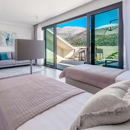 Seafront With Modern Interior Villa Slano