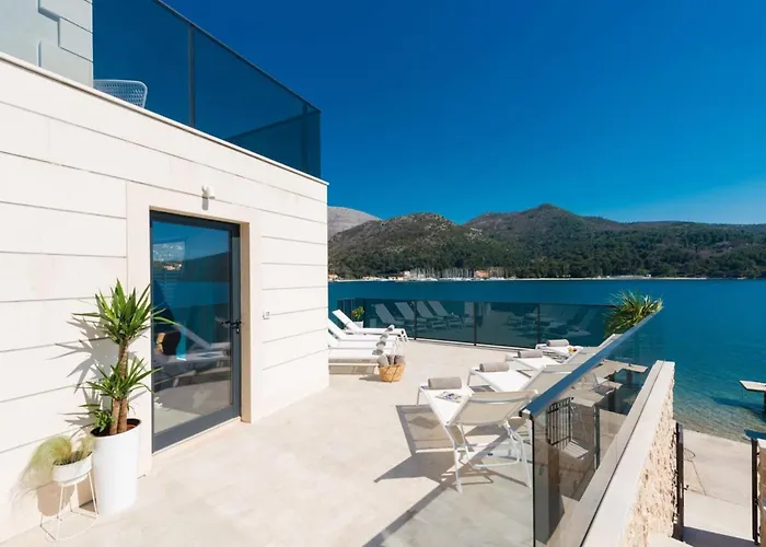 Seafront With Modern Interior Villa